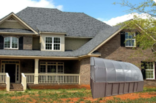 10′ X 12′ Lean To Hoop House