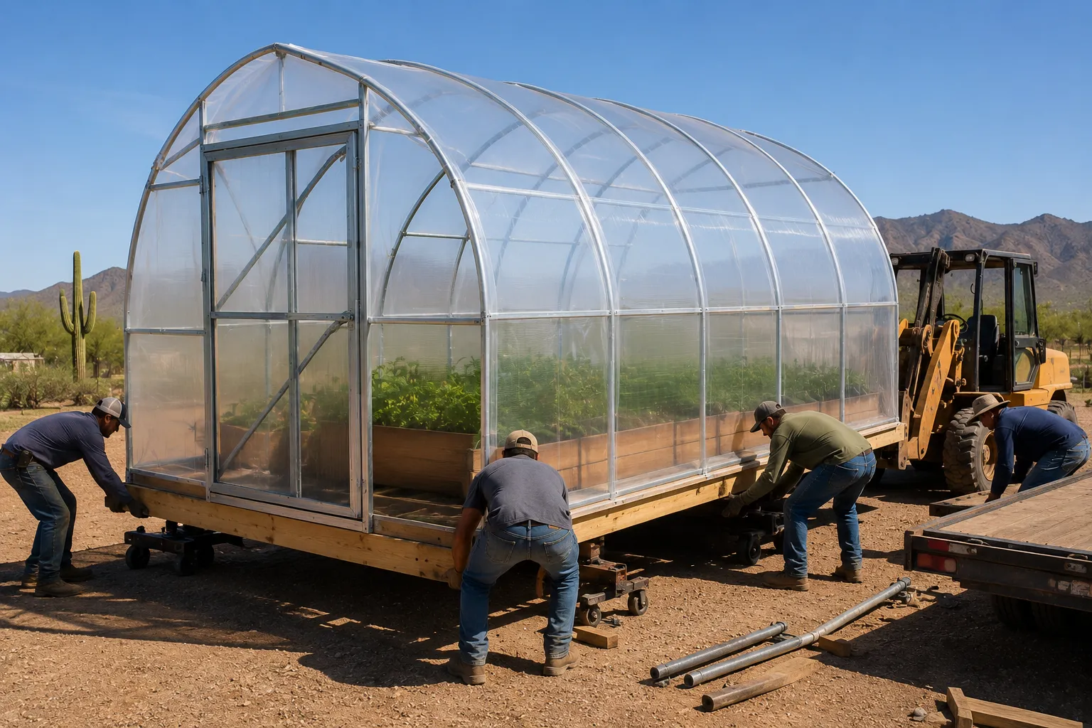Can a Greenhouse Be Relocated After Installation