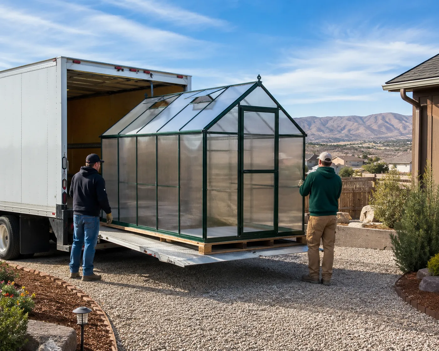 Backyard Greenhouse Delivery in Prescott Valley What to Expect