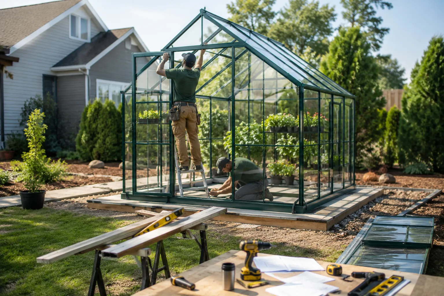 How Long Does a Residential Greenhouse Installation Take