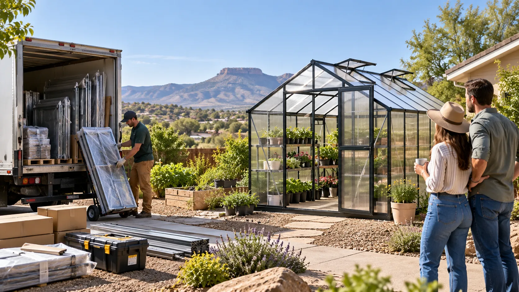 What to Expect When Ordering Backyard Greenhouse Delivery in Prescott Valley