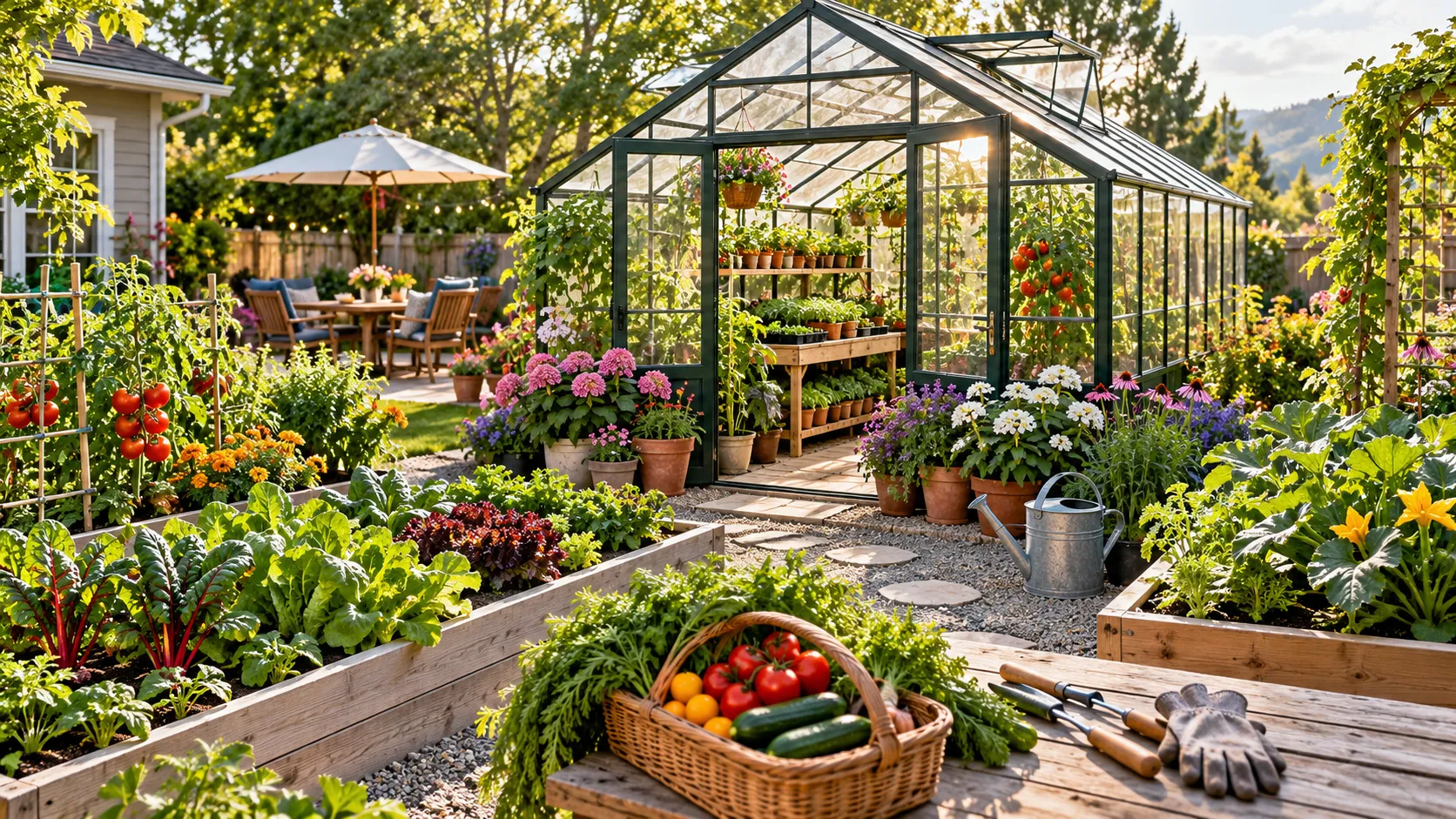 How Does a Backyard Greenhouse Benefit Home Gardens